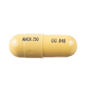 Clavulanic acid, amoxicillin for infection