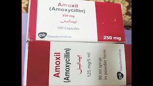 Amoxicillin 125, amox clav 500