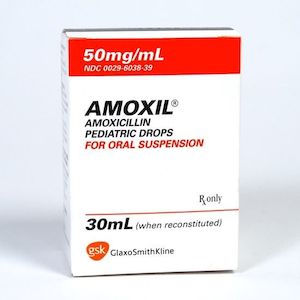 Milk and antibiotics amoxicillin